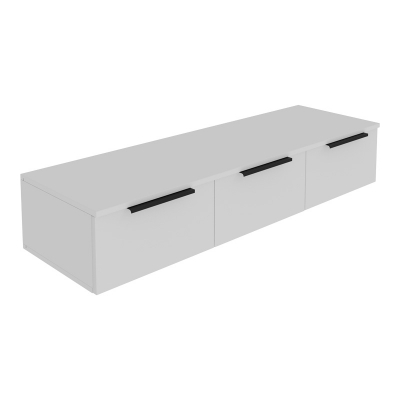 Κονσόλα με 3 συρτάρια Doha pakoworld σε λευκή απόχρωση 120x39x22cm Κονσόλα με 3 συρτάρια Doha pakoworld σε λευκή απόχρωση 120x39x22cm