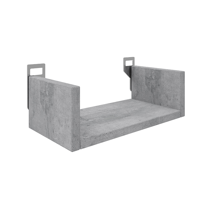 Ραφιέρα τοίχου Derva pakoworld σε cement γκρι απόχρωση 30x15x10cm Ραφιέρα τοίχου Derva pakoworld σε cement γκρι απόχρωση 30x15x10cm
