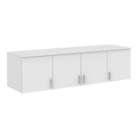 Πατάρι ντουλάπας Royal pakoworld τετράφυλλο λευκό 200x58x53εκ Πατάρι ντουλάπας Royal pakoworld τετράφυλλο λευκό 200x58x53εκ