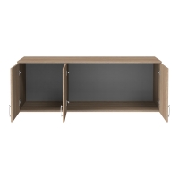 Πατάρι ντουλάπας Royal pakoworld τρίφυλλο sonoma 150x58x53εκ Πατάρι ντουλάπας Royal pakoworld τρίφυλλο sonoma 150x58x53εκ