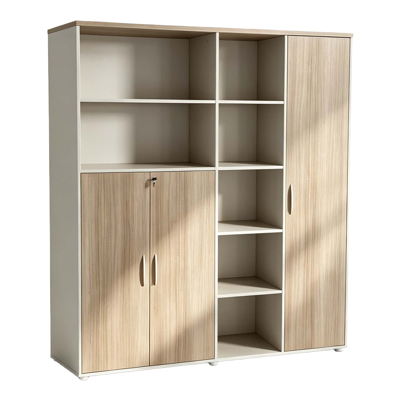 Βιβλιοθήκη γραφείου Jabari pakoworld σε oak-μπεζ απόχρωση 160x40x200εκ Βιβλιοθήκη γραφείου Jabari pakoworld σε oak-μπεζ απόχρωση 160x40x200εκ