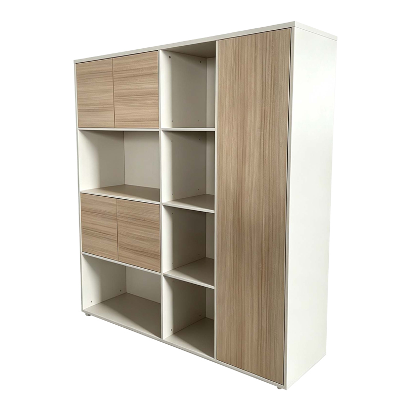 Βιβλιοθήκη γραφείου Chidi pakoworld σε oak-μπεζ απόχρωση 160x40x200εκ Βιβλιοθήκη γραφείου Chidi pakoworld σε oak-μπεζ απόχρωση 160x40x200εκ