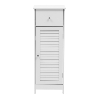 Ντουλάπι-στήλη Chesy pakoworld mdf λευκό 32x30x87εκ
