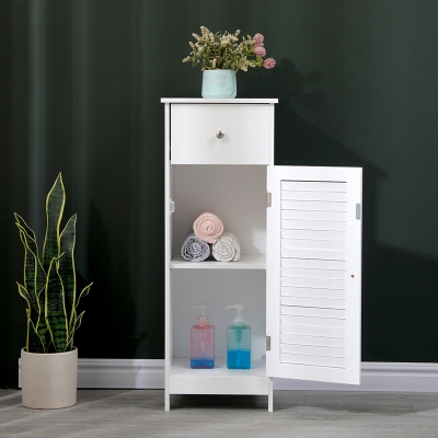 Ντουλάπι-στήλη Chesy pakoworld mdf λευκό 32x30x87εκ