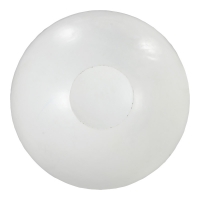 Τραπέζι σαλονιού Coffelty Inart μασίφ ξύλο ακακίας - λευκό μέταλλο Φ90x40εκ