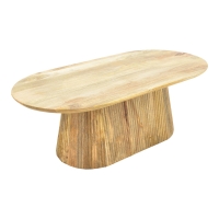 Τραπέζι σαλονιού Aithra pakoworld μασίφ ξύλο μάνγκο σε φυσική απόχρωση 120x60x42εκ Τραπέζι σαλονιού Aithra pakoworld μασίφ ξύλο μάνγκο σε φυσική απόχρωση 120x60x42εκ