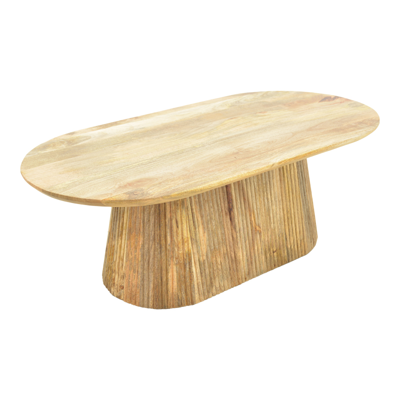 Τραπέζι σαλονιού Aithra pakoworld μασίφ ξύλο μάνγκο σε φυσική απόχρωση 120x60x42εκ Τραπέζι σαλονιού Aithra pakoworld μασίφ ξύλο μάνγκο σε φυσική απόχρωση 120x60x42εκ