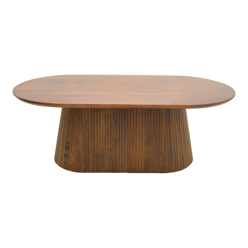 Τραπέζι σαλονιού Aithra pakoworld μασίφ ξύλο μάνγκο καρυδί 120x60x42εκ Τραπέζι σαλονιού Aithra pakoworld μασίφ ξύλο μάνγκο καρυδί 120x60x42εκ