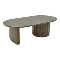 Τραπέζι σαλονιού Flute pakoworld wenge μασίφ ξύλο μάνγκο 130x65x40εκ Τραπέζι σαλονιού Flute pakoworld wenge μασίφ ξύλο μάνγκο 130x65x40εκ