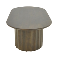 Τραπέζι σαλονιού Flute pakoworld wenge μασίφ ξύλο μάνγκο 130x65x40εκ Τραπέζι σαλονιού Flute pakoworld wenge μασίφ ξύλο μάνγκο 130x65x40εκ