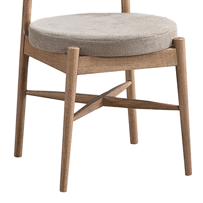 Καρέκλα Raudi pakoworld rubberwood σε φυσική-μπεζ απόχρωση 45.5x45.5x81εκ Καρέκλα Raudi pakoworld rubberwood σε φυσική-μπεζ απόχρωση 45.5x45.5x81εκ