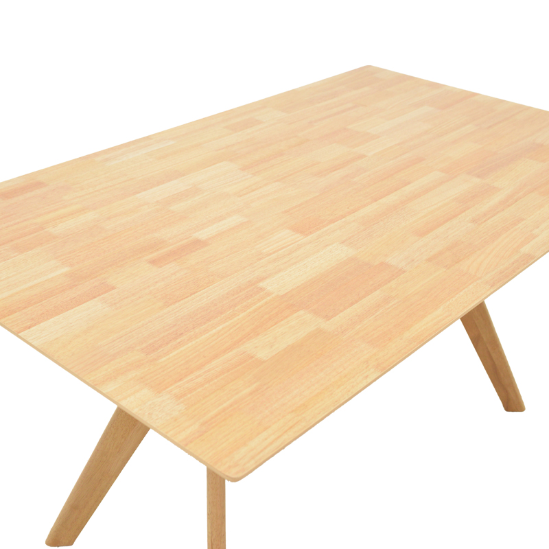 Τραπέζι Raffles pakoworld rubberwood με mdf σε φυσική απόχρωση 150x90x76εκ Τραπέζι Raffles pakoworld rubberwood με mdf σε φυσική απόχρωση 150x90x76εκ