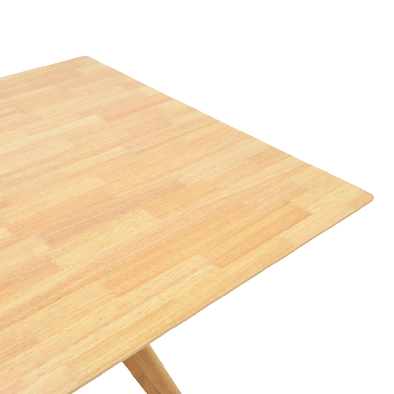 Τραπέζι Raffles pakoworld rubberwood με mdf σε φυσική απόχρωση 150x90x76εκ Τραπέζι Raffles pakoworld rubberwood με mdf σε φυσική απόχρωση 150x90x76εκ