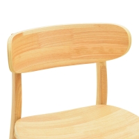 Καρέκλα Lumnia pakoworld rubberwood σε φυσική απόχρωση 46x50x76εκ Καρέκλα Lumnia pakoworld rubberwood σε φυσική απόχρωση 46x50x76εκ