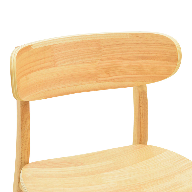 Καρέκλα Lumnia pakoworld rubberwood σε φυσική απόχρωση 46x50x76εκ Καρέκλα Lumnia pakoworld rubberwood σε φυσική απόχρωση 46x50x76εκ
