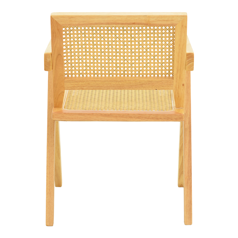 Πολυθρόνα Winslow pakoworld rubberwood-rattan σε φυσική απόχρωση 51x54x80εκ Πολυθρόνα Winslow pakoworld rubberwood-rattan σε φυσική απόχρωση 51x54x80εκ