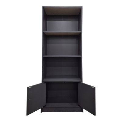 Βιβλιοθήκη Tekaro pakoworld σε ανθρακί απόχρωση 60x29x166εκ Βιβλιοθήκη Tekaro pakoworld σε ανθρακί απόχρωση 60x29x166εκ