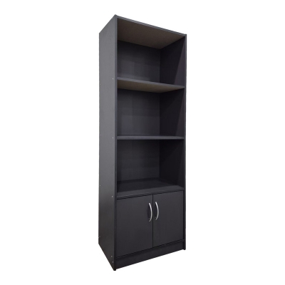 Βιβλιοθήκη Tekaro pakoworld σε ανθρακί απόχρωση 60x29x166εκ Βιβλιοθήκη Tekaro pakoworld σε ανθρακί απόχρωση 60x29x166εκ