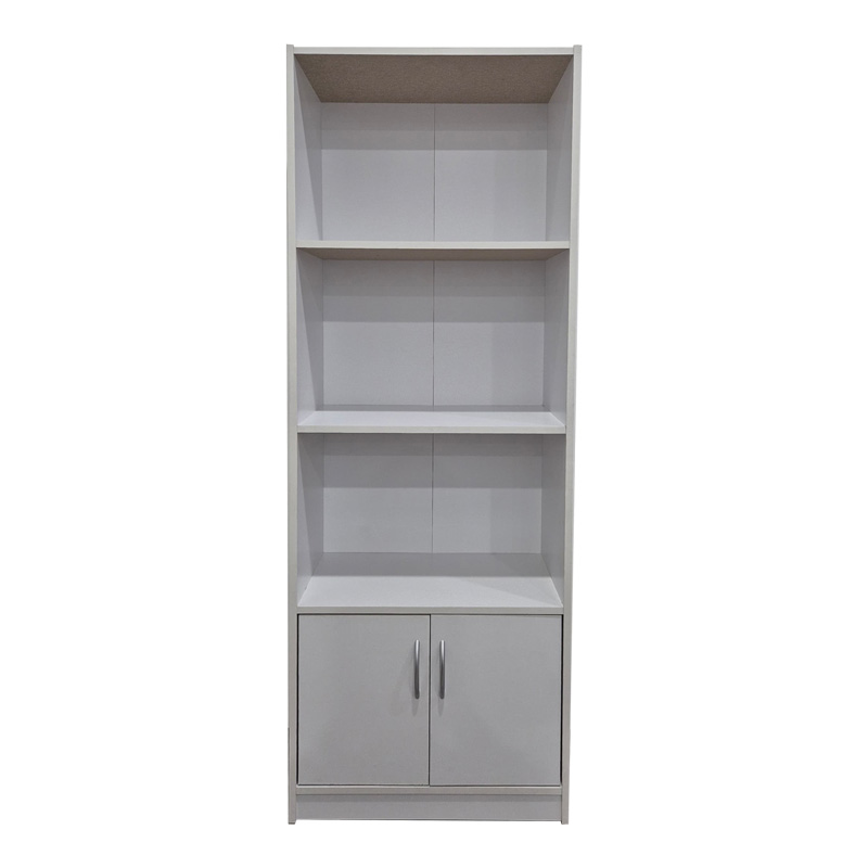 Βιβλιοθήκη Tekaro pakoworld σε λευκή απόχρωση 60x29x166εκ Βιβλιοθήκη Tekaro pakoworld σε λευκή απόχρωση 60x29x166εκ