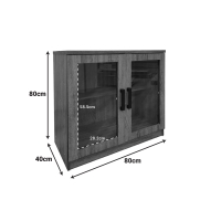 Παπουτσοθήκη-ντουλάπι Sapato pakoworld σε oak απόχρωση 80x40x80εκ Παπουτσοθήκη-ντουλάπι Sapato pakoworld σε oak απόχρωση 80x40x80εκ
