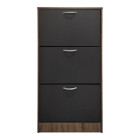 Παπουτσοθήκη Savaz pakoworld σε oak-ανθρακί απόχρωση 60x24x114εκ