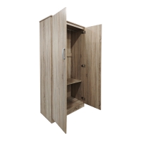 Ντουλάπα δίφυλλη Lego pakoworld σε Sonoma απόχρωση 80x42x180εκ Ντουλάπα δίφυλλη Lego pakoworld σε Sonoma απόχρωση 80x42x180εκ