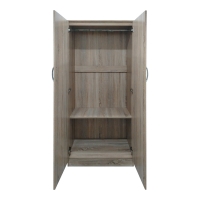 Ντουλάπα δίφυλλη Lego pakoworld σε Sonoma απόχρωση 80x42x180εκ Ντουλάπα δίφυλλη Lego pakoworld σε Sonoma απόχρωση 80x42x180εκ