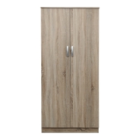 Ντουλάπα δίφυλλη Lego pakoworld σε Sonoma απόχρωση 80x42x180εκ Ντουλάπα δίφυλλη Lego pakoworld σε Sonoma απόχρωση 80x42x180εκ