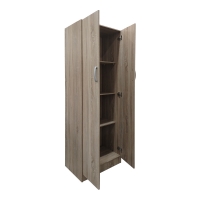 Ντουλάπα δίφυλλη Lego pakoworld σε sonoma απόχρωση 60x42x180εκ Ντουλάπα δίφυλλη Lego pakoworld σε sonoma απόχρωση 60x42x180εκ