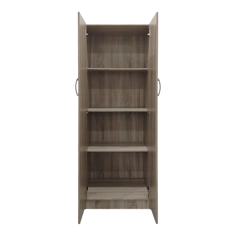 Ντουλάπα δίφυλλη Lego pakoworld σε sonoma απόχρωση 60x42x180εκ Ντουλάπα δίφυλλη Lego pakoworld σε sonoma απόχρωση 60x42x180εκ