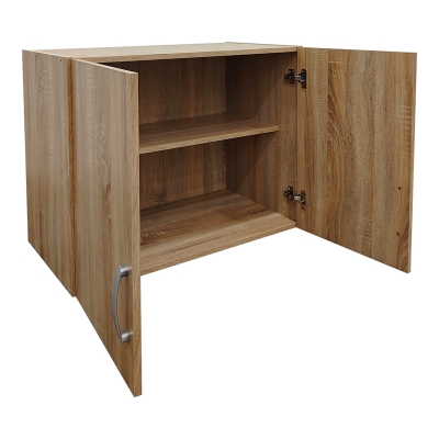 Πατάρι ντουλάπας δίφυλλο Lego pakoworld σε sonoma απόχρωση 79x41.5x60εκ