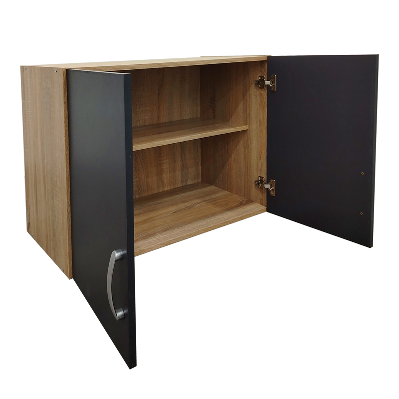 Πατάρι ντουλάπας δίφυλλο Lego pakoworld σε sonoma-ανθρακί απόχρωση 79x41.5x60εκ Πατάρι ντουλάπας δίφυλλο Lego pakoworld σε sonoma-ανθρακί απόχρωση 79x41.5x60εκ