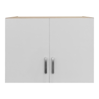 Πατάρι ντουλάπας δίφυλλο Lego pakoworld σε sonoma-λευκή απόχρωση 79x41.5x60εκ Πατάρι ντουλάπας δίφυλλο Lego pakoworld σε sonoma-λευκή απόχρωση 79x41.5x60εκ