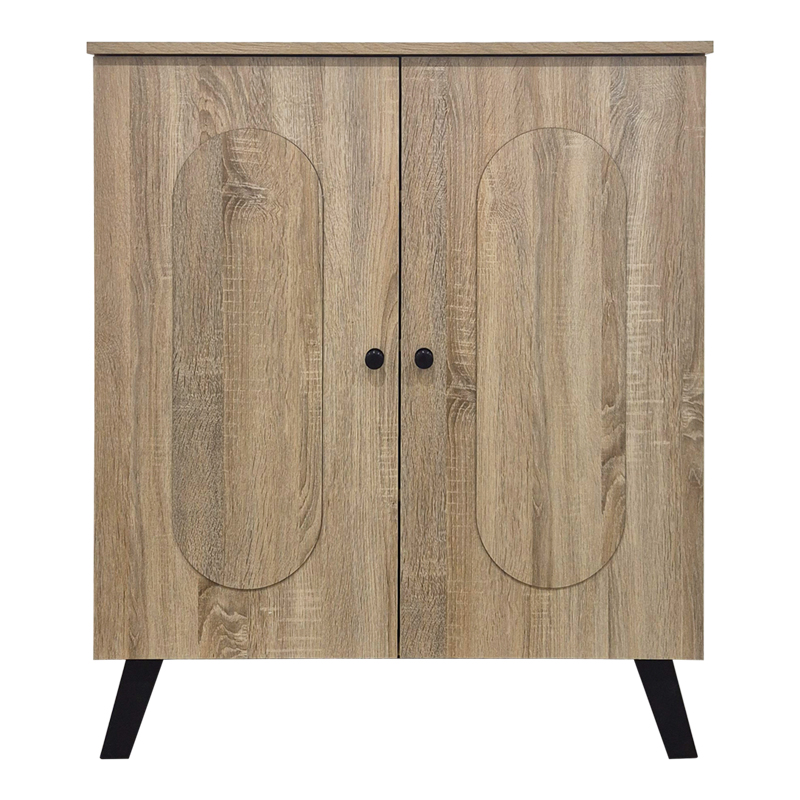 Παπουτσοθήκη-ντουλάπι Cathi pakoworld sonoma 80x34x95εκ