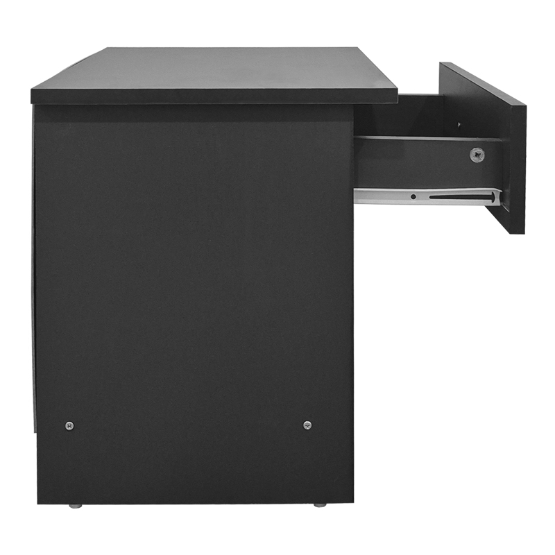 Κομοδίνο Bedy pakoworld ανθρακί 40x34x42εκ