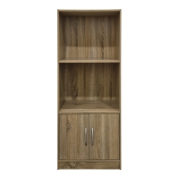 Βιβλιοθήκη Tekaro pakoworld sonoma 60x30x120εκ Βιβλιοθήκη Tekaro pakoworld sonoma 60x30x120εκ