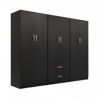 Ντουλάπα τετράφυλλη Lego Ι pakoworld wenge 240x42x180εκ