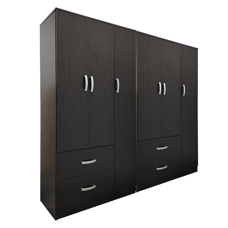 Ντουλάπα εξάφυλλη Lego pakoworld wenge 180x42x180εκ Ντουλάπα εξάφυλλη Lego pakoworld wenge 180x42x180εκ