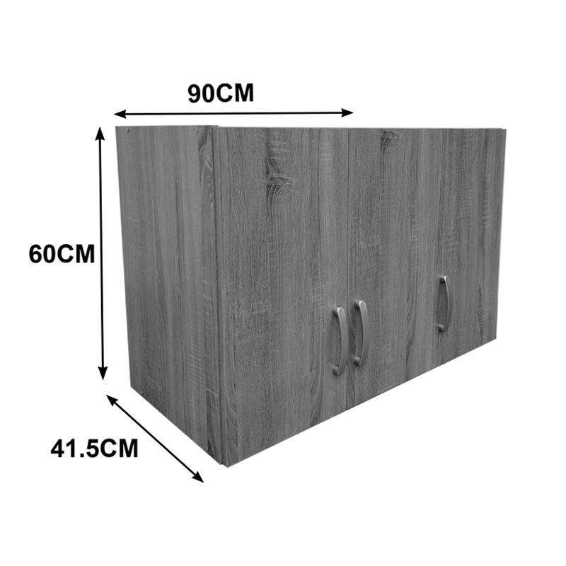 Ντουλάπα εξάφυλλη με πατάρι Athos pakoworld wenge 180x42x240εκ