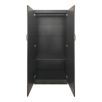 Ντουλάπα τετράφυλλη με πατάρι Athos Ι pakoworld wenge 160x42x240εκ