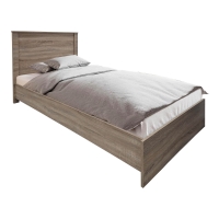 Σετ Κρεβατοκάμαρας Athos Sonoma με Κρεβάτι 90x190εκ Σετ 3τεμ