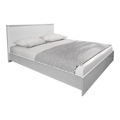 Σετ Κρεβατοκάμαρας Athos Λευκό με Κρεβάτι 160x200εκ Σετ 3τεμ