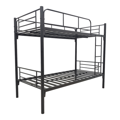 Κρεβάτι-κουκέτα Belit pakoworld μεταλλικό λευκό 90x190εκ