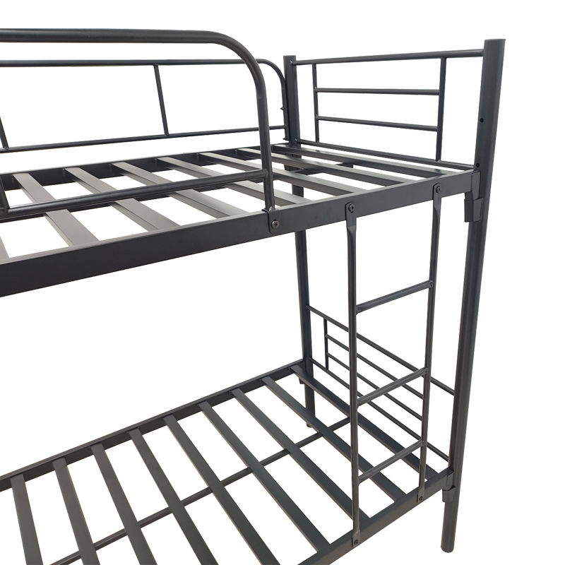 Κρεβάτι-κουκέτα Belit pakoworld μεταλλικό λευκό 90x190εκ