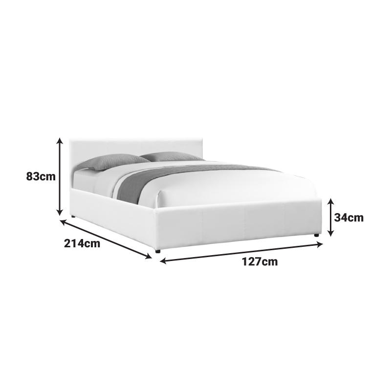 Κρεβάτι Dellia pakoworld με αποθηκευτικό χώρο pu μαύρο 120x200εκ Κρεβάτι Dellia pakoworld με αποθηκευτικό χώρο pu μαύρο 120x200εκ