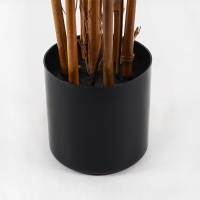 Διακοσμητικό φυτό σε γλάστρα Rhapis Palm Inart πράσινο Φ80x180εκ