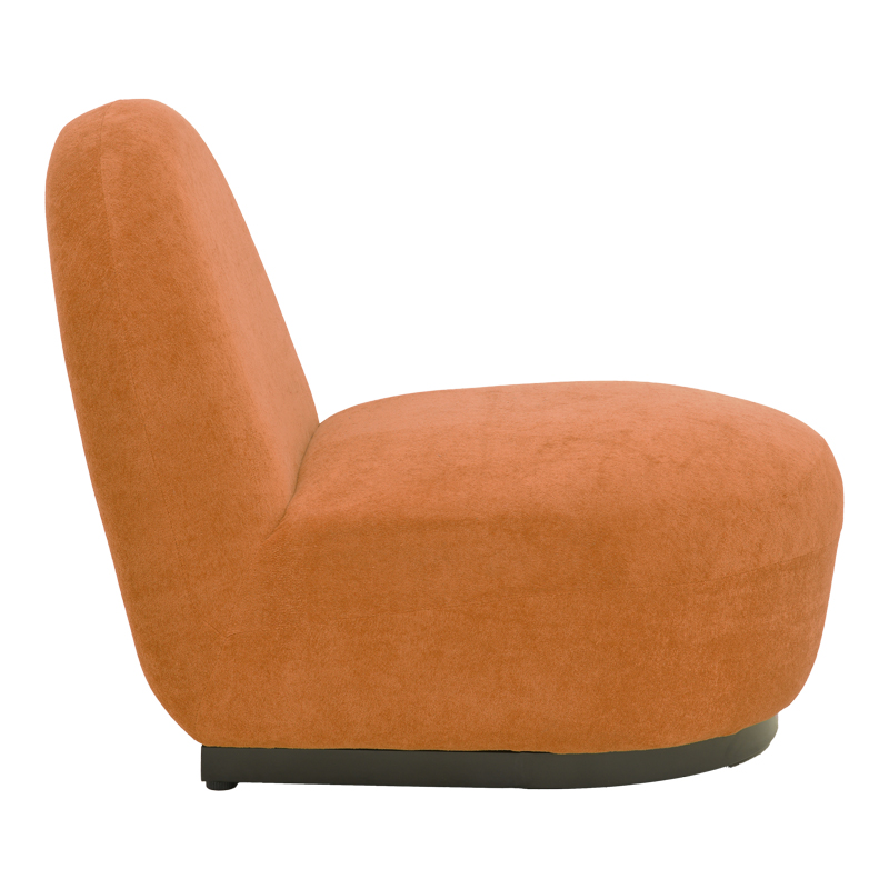 Πολυθρόνα περιστρεφόμενη Zenny pakoworld υφασμα terracotta 64x85x68εκ Πολυθρόνα περιστρεφόμενη Zenny pakoworld υφασμα terracotta 64x85x68εκ