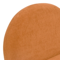 Πολυθρόνα περιστρεφόμενη Zenny pakoworld υφασμα terracotta 64x85x68εκ Πολυθρόνα περιστρεφόμενη Zenny pakoworld υφασμα terracotta 64x85x68εκ