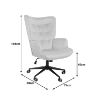 Πολυθρόνα-μπερζέρα Lobima pakoworld περιστρεφόμενη σάπιο μήλο βελούδο με βάση σε μαύρη απόχρωση 71x68x104εκ Πολυθρόνα-μπερζέρα Lobima pakoworld περιστρεφόμενη σάπιο μήλο βελούδο με βάση σε μαύρη απόχρωση 71x68x104εκ