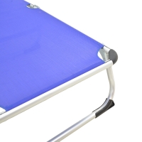 Ξαπλώστρα παραλίας Fevepe pakoworld βαρέως τύπου αλουμίνιο-textilene σε μπλε απόχρωση 58.5x185x29.5εκ Ξαπλώστρα παραλίας Fevepe pakoworld βαρέως τύπου αλουμίνιο-textilene σε μπλε απόχρωση 58.5x185x29.5εκ